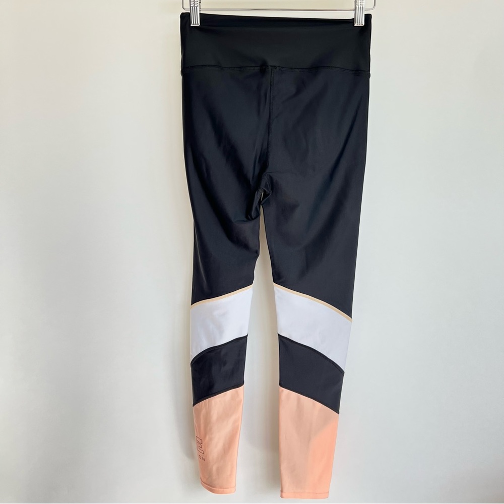PE Nation All sports leggings Highrise in black/peach - Picture 4 of 10